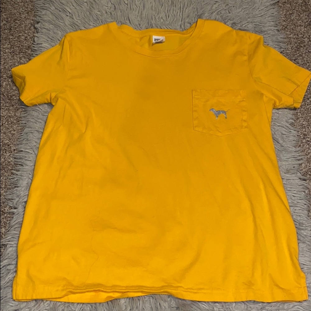 Pink Vs tee! Size large